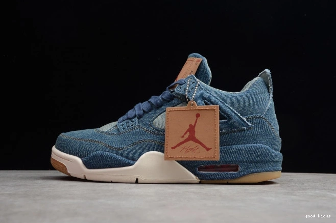 Rep AO2571-401 Levi's x Nike Air Denim Jordan 4 0822